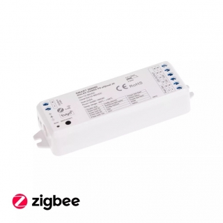 LED RF přijímač LUX CCT Zigbee 2x5A